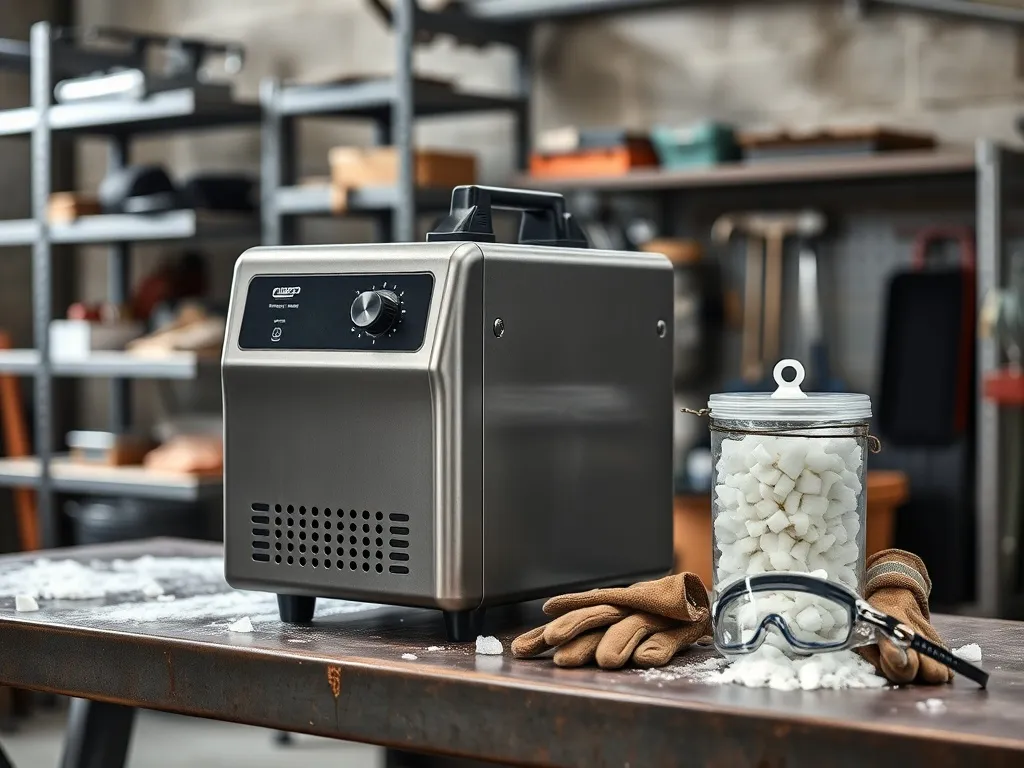 Urządzenie do czyszczenia suchym lodem – jak wybrać i używać?